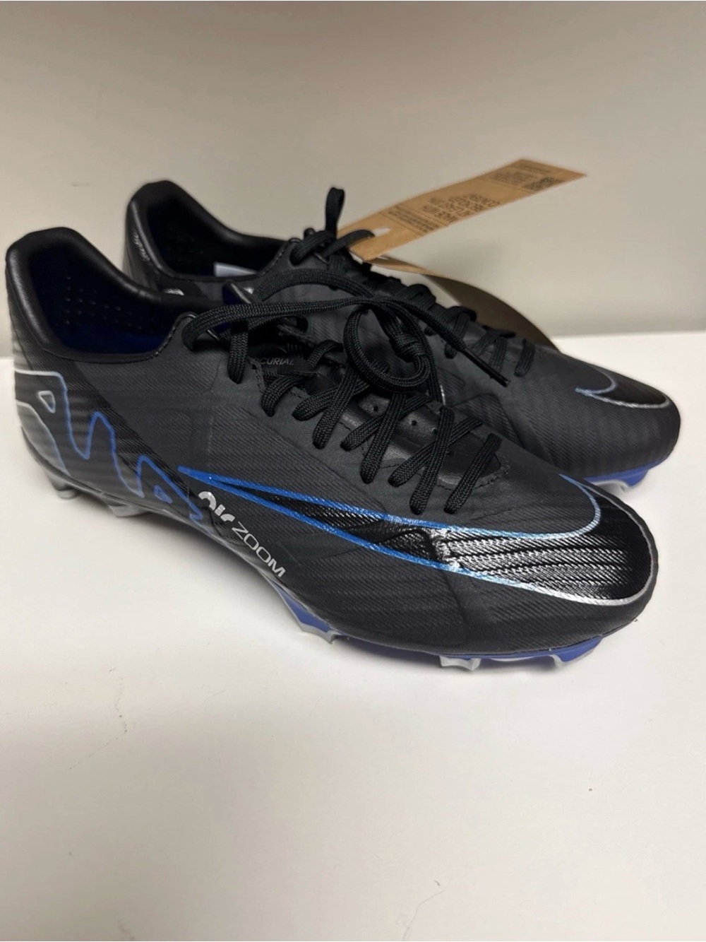 Nike Mercurial Vapor 15 Academy FG/MG Men's 5.5 Black Soccer Cleats